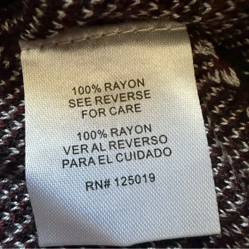 EUC Joseph A. Plaid Open-Front Cardigan Sweater in Size XL!